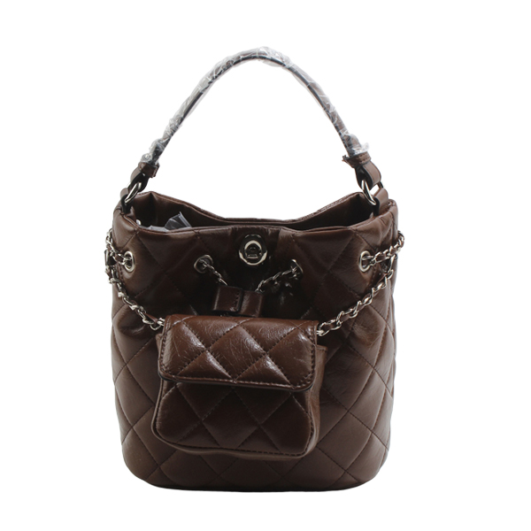Wholesale Hot sale Cross Shoulder Bags 71527#COFFEE