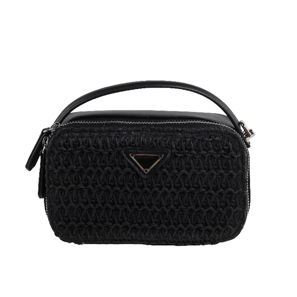Wholesale Straw bags 71529#BLACK