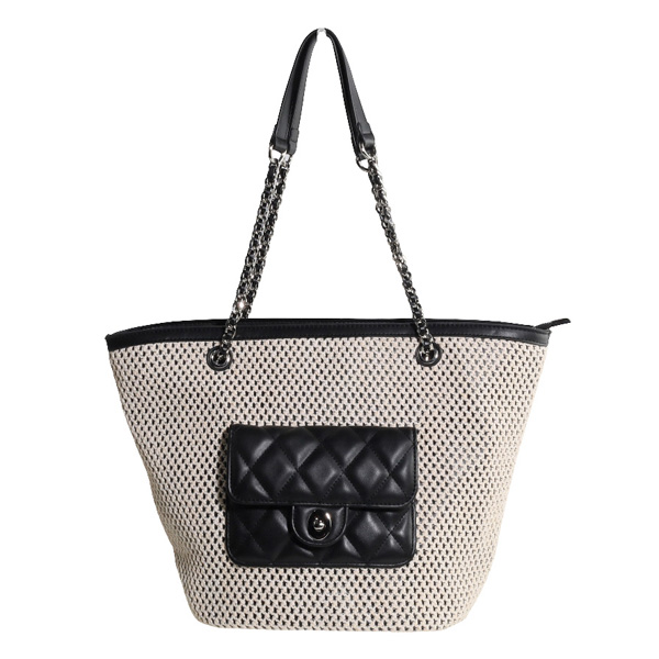 Wholesale lady tote bags In USA 71566#BEIGE