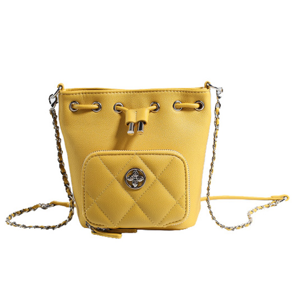 Wholesale Lady shoulder bag 71581#YELLOW