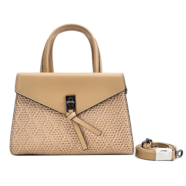 Wholesale lady tote bags 82410#TAN