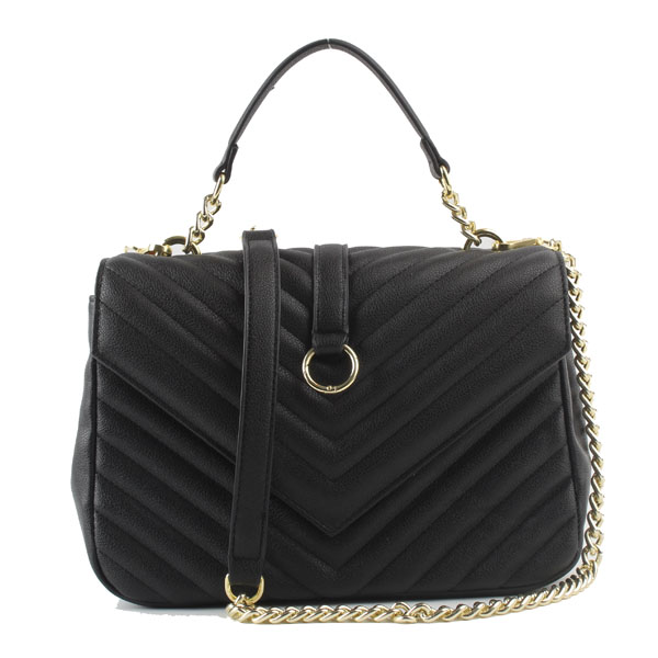 Fashion PU Shoulder Bags 86513#BLACK