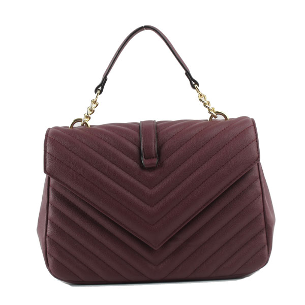 Fashion PU Shoulder Bags 86513#D.RED