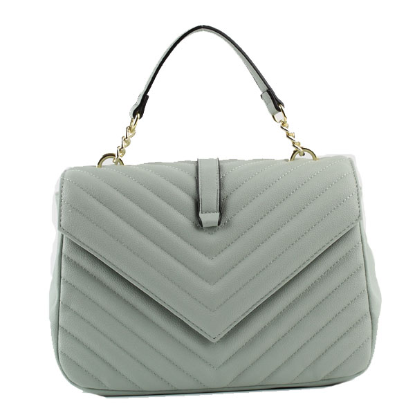 Fashion PU Shoulder Bags 86513#L.GREEN
