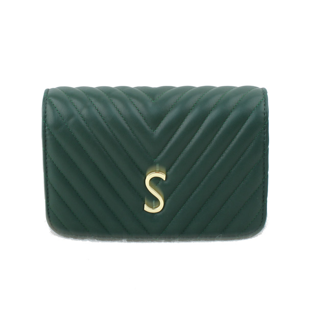 Fashion Small PU Shoulder Bags 86598#D.GREEN