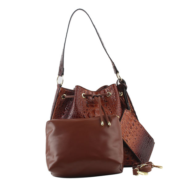 Wholesale Lady Hobos Bags 86622#BROWN