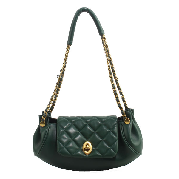 Wholesale Lady Hobos Bags 8878#D.GREEN