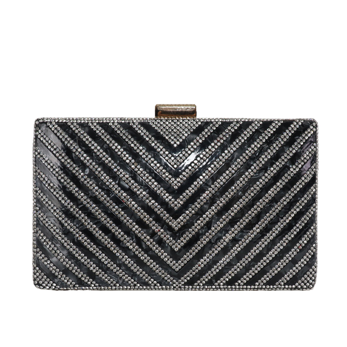 Wholesale Evening bags 92488#BLACKEN