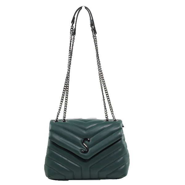 Wholesale Fashion Cross Shoulder bags 95012#GREEN