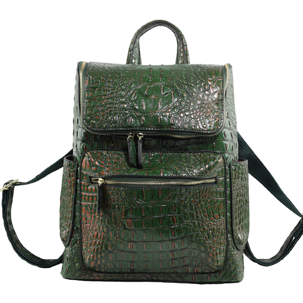 Wholesale Fashion Backpack in New York 95040#GREEN