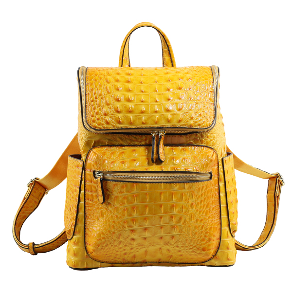 Wholesale Fashion Backpack in New York 95040#YELLOW