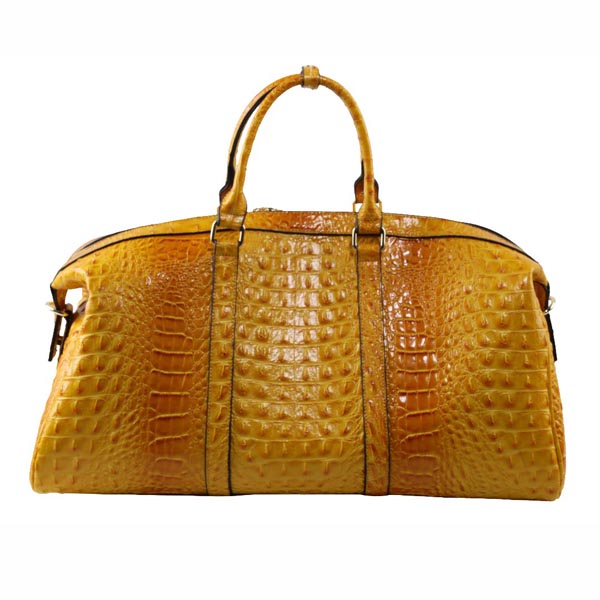 Wholesale Big Cross Shoulder bags 95041#YELLOW