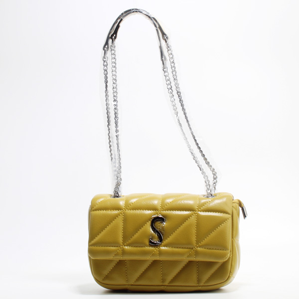 Wholesale Fashion Cross Shoulder bags 96006#YELLOW
