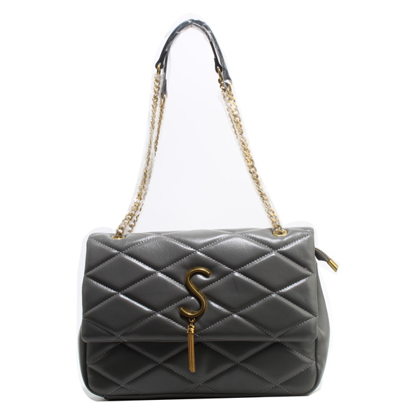 Wholesale Lady Cross Shoulder bags 96026#GRAY