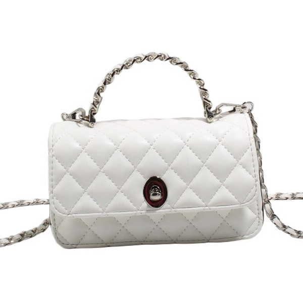 Wholesale Cross Shoulder bags 96114#WHITE