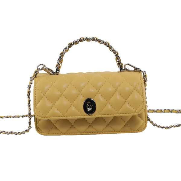 Wholesale Cross Shoulder bags 96114#YELLOW