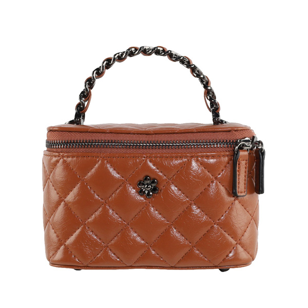 Wholesale Fashion Cross Shoulder bags 96124#BROWN