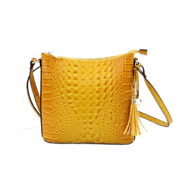 Wholesale Cross Shoulder bags 97492#YELLOW