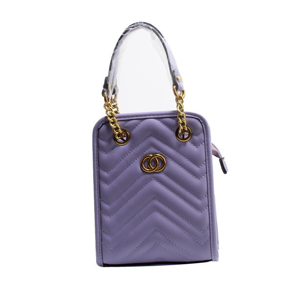 Wholesale FAshion Samll Cross Shoulder bags 98043#L.PURPLE